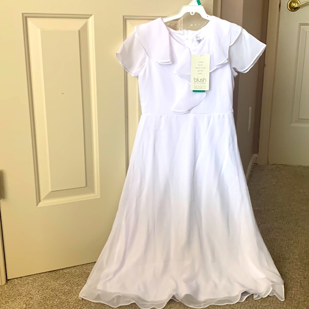 Girl’s White Dress